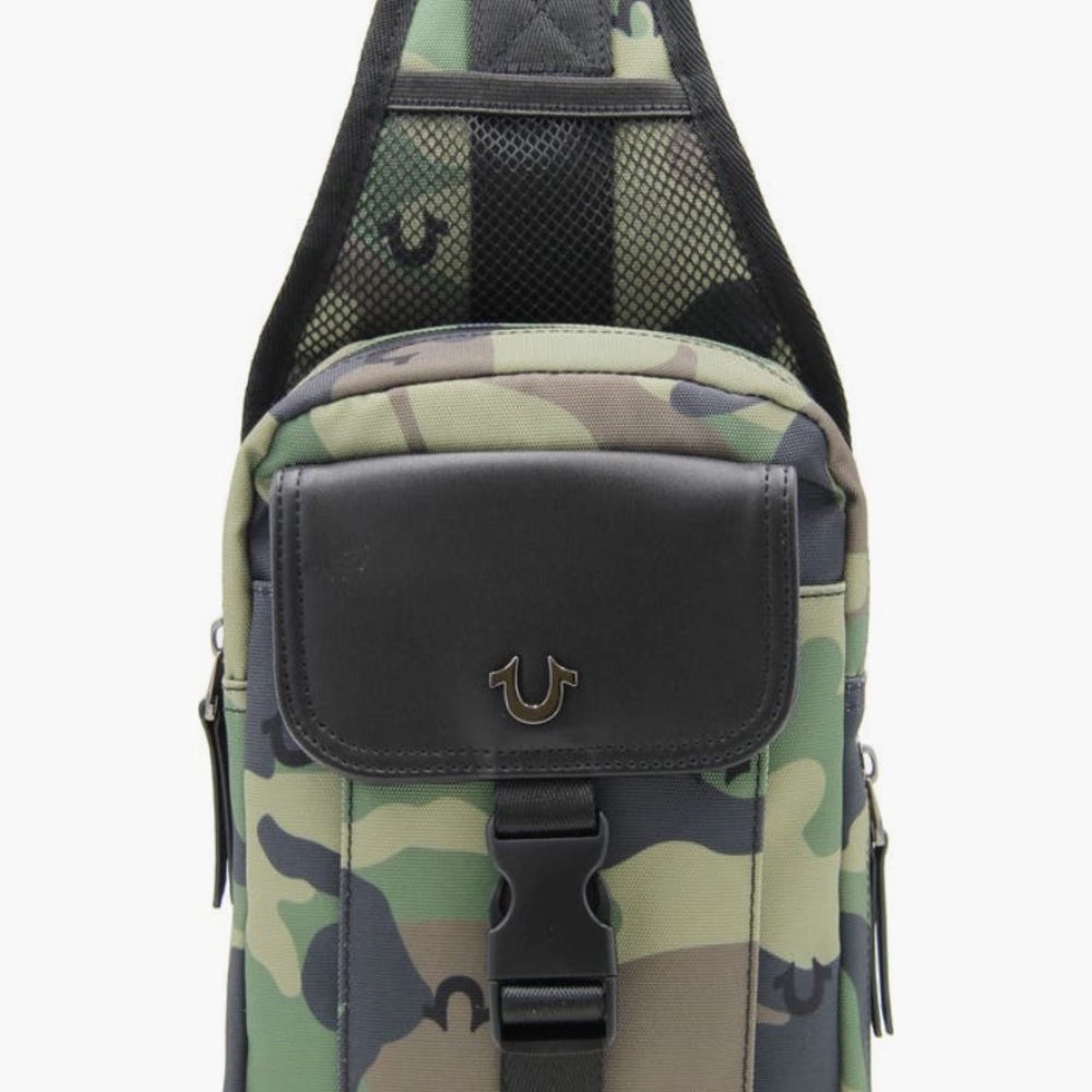 True Religion Camouflage Sling Bag